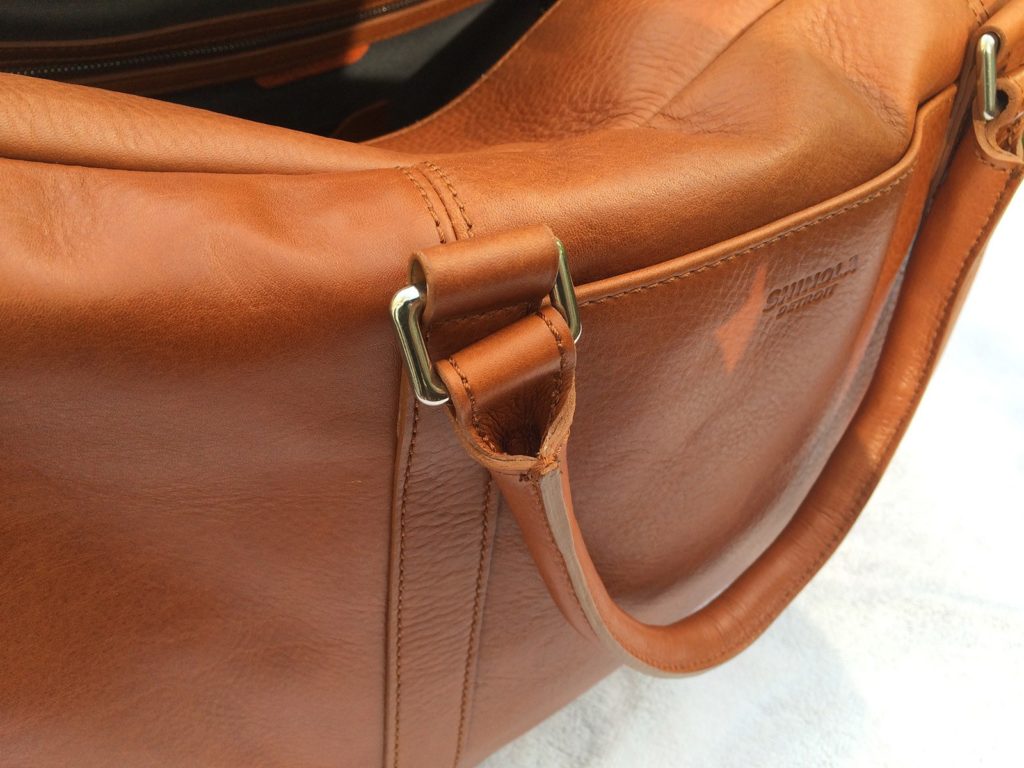 shinola leather bag