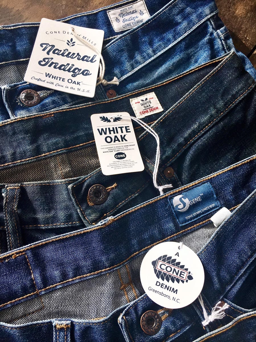 Neu lee 101 Arbeiter Chino " White Oak Denim Hergestellt in USA " Selvage Jeans 